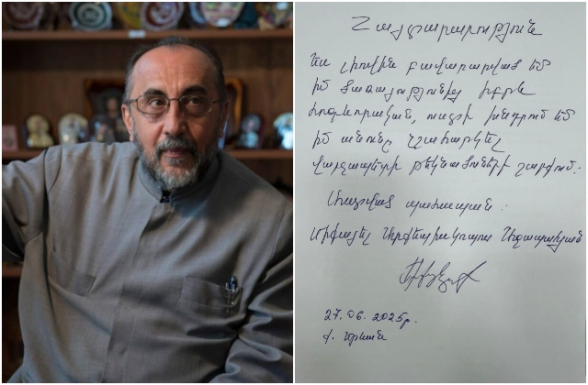 Միքայել Սրբազանի հայտարարությունը՝ կապված իր անունը վարչապետի թեկնածուների ցանկում քննարկելու հետ